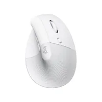 Logitech Lift für Mac Offwhite - Vertical Ergonomische Kabellose Maus 