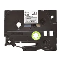 Brother P-Touch TZE-M921 schwarz auf silber-metallic matt Rolle (0,9 cm x 8 m) 