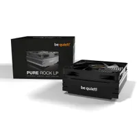 be quiet! Pure Rock LP CPU Kühler für Intel und AMD Prozessoren Low Profile 