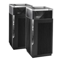 ASUS ZenWiFi Pro ET12 AXE11000 2er Pack Whole-Home-Mesh-WiFi Schwarz