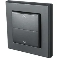 Homematic IP Tasterwippe für Markenschalter – mit Pfeilen anthrazit HmIP-BRA-A 