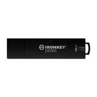Kingston 128 GB IronKey D500S verschlüsselter USB-Stick USB-A 3.2 Gen1 Standard