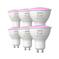 Philips Hue White & Color Ambiance GU10 350lm, 6er Pack 