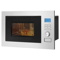 Bomann MWG 3001 H EB 25L Rahmenlos Einbaumikrowelle Grill & HL inox