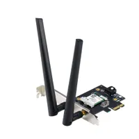 Asus PCE-BE6500 WiFi 7 PCI-E Adapter mit 2 externen Antennen