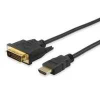EQUIP 119323 HDMI ZU DVI-D Single Link Adapter Kabel, Stecker / Stecker, 3.0m