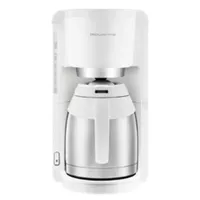 Rowenta CT 3811 Edelstahl Thermo Kaffeemaschine Weiß/Edelstahl