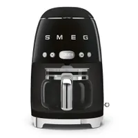 SMEG DCF02BLEU 50s Style Filterkaffeemaschine Schwarz 
