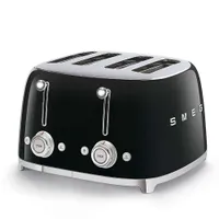 SMEG TSF03BLEU 50s Style 4 Scheiben Toaster Schwarz 