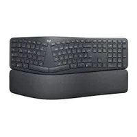 Logitech Ergo K860 Tastatur Schwarz, kabellos, Bluetooth, ergonomisch, Unterstützt Logi Options+