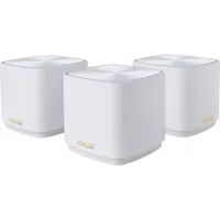 ASUS ZenWiFi XD4 Plus AX1800 Weiß 3er Set kombinierbarer Router Home Mesh WiFi 6 System