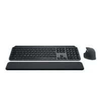 Logitech MX Keys S Combo Grafit, Kabellose Maus-Tastaturkombination, US-Layout, Bluetooth, Logi Bolt, Unterstützt Logi Options+