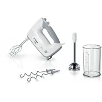 Bosch MFQ36470 Handrührgerät ErgoMixx 450W inkl. Edelstahl Mixstab weiß / grau