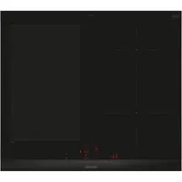 Siemens EX675HEC1E iQ700 Induktionskochfeld 60 cm Schwarz, Mit Rahmen aufliegend