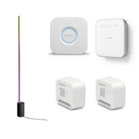 Philips Hue Gradient Stehleuchte & Bridge + Bosch Smart Home ControllerII & 2xRolladenaktor