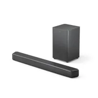Philips Soundbar 2.1 TAB5309/10  mit kabellosem Subwoofer grau