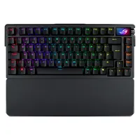 ASUS ROG Azoth Extreme 75% Gaming Tastatur, Mechanische ROG NX-Snow-Switches (Refined-Linear), OLED-Touchscreen, Rapid-Trigger