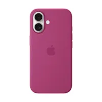 Apple Original iPhone 16 Silikon Case mit MagSafe - Fuchsia