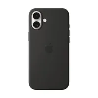 Apple Original iPhone 16 Plus Silikon Case mit MagSafe - Schwarz
