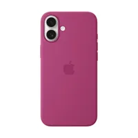 Apple Original iPhone 16 Plus Silikon Case mit MagSafe - Fuchsia