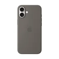 Apple Original iPhone 16 Plus Silikon Case mit MagSafe - Steingrau