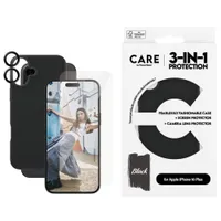 CARE by PanzerGlass® Fashion 3-in-1 Set iPhone 16 Plus