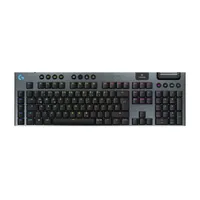 Logitech G915 X LIGHTSPEED Tactile-Switches, Schwarz, Tri-Mode-Konnektivität, KEYCONTROL, mechanische GL-Schalter und LIGHTSYNC RGB