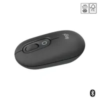 Logitech POP Icon Mouse mit personalisierbarem Emoji, Grafit, SilentTouch-Technologie, Easy-Switch-Taste (Bis zu 3 Geräte)