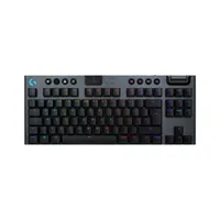 Logitech G915 X LIGHTSPEED TKL, Tactile-Switches, Schwarz, Tri-Mode-Konnektivität, KEYCONTROL, mechanische GL-Schalter und LIGHTSYNC RGB