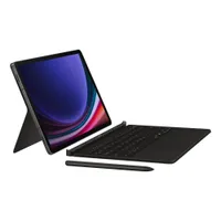 Samsung EF-DX725 Book Cover Keyboard für Galaxy Tab S9/ 9 FE/ S10 FE / S10 lite schwarz