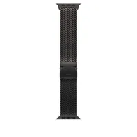 Apple Watch Milanese Armband für Watch Ultra 49mm Titan Schwarz (S)