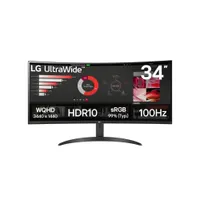 LG 34WR50QK-B 34 Zoll UWQHD Curved VA LED 21:9 100 Hz Monitor