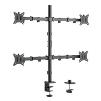 EQUIP 650159 17”–32” Vierfach-Gelenk-Monitor/LCD-Tischhalterung