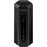 NETGEAR Nighthawk Tri-Band-WLAN-7-Router (RS700S) – Sicherheitsfunktionen, BE19000 WLAN-Geschwindigkeit (bis zu 19 Gbit/s) – 10-Gig-Internetanschluss – deckt bis zu 275 m2 ab, 200 Geräte – 1 Jahr Armor inklusive