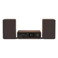 Pure Classic Stereo Coffee Black/Walnut EU/UK