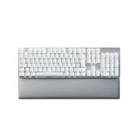 RAZER Pro Type Ultra Weiß - Lineare Switche (Yellow), Razer Hyperspeed Wireless, Bluetooth, 2,4GHz, Tastatur Hintergrundbeleuchtung