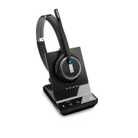 EPOS IMPACT SDW 5066 Stereo-DECT-Headset - UC-Version, Bluetooth (BTD 800 Adapter), EPOS ActiveGard®-Technologie, Triple-Konnektivität, Noice Cancelling, Multi-Connect, inkl. Basisstation