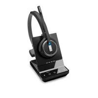 EPOS IMPACT SDW 5036T Mono-DECT-Headset - MS-Teams-Version, Bluetooth (BTD 800 Adapter), EPOS ActiveGard®, Triple-Konnektivität, Noice Cancelling, Multi-Connect, inkl. Basisstation