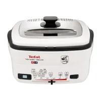 Tefal FR 4950 Multifunktions-Fritteuse Versalio Deluxe 9in1 Weiß/Schwarz 