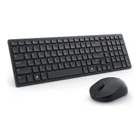 Dell KM555 Pro Wireless Combo Schwarz, Dual-Mode-Konnektivität, AI CoPilot-Taste, 2,40 GHz USB-Dongle, Bluetooth, 18 programmierbare Tastenkombinationen