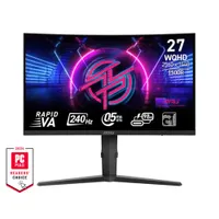MSI MPG 275CQRXFDE 27 Zoll WQHD Curved Rapid VA LED 16:9 240 Hz Gaming Monitor