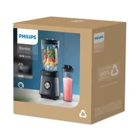 Philips HR3041/00 Standmixer 1.200W 2l-Glas variable Geschwindigkeit schwarz