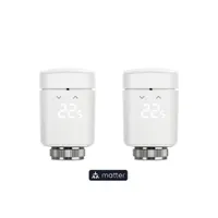 Eve Thermo - Smartes Heizkörperthermostat Doppelpack (Matter)