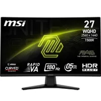 MSI MAG 274CQFDE 27 Zoll WQHD Curved Rapid VA LED 16:9 180 Hz Gaming Monitor