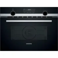Siemens CM585AGS1 iQ500 Einbau-Mikrowelle schwarz/edelstahl