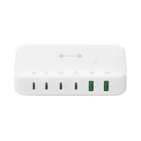 4smarts 7in1 GaN Ladestation 100W Wireless Charger weiß
