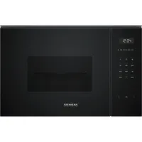 Siemens iQ500 BE555LMB1 Einbau-Mikrowelle Schwarz, Edelstahl