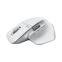 Logitech MX Master 3S Pale Grey Performance-Maus, Logi Bolt Adapter, Bluetooth, USB-C, Unterstützt von Logi Options+