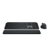 Logitech MX Keys S Combo Grafit, Kabellose Maus-Tastaturkombination, Bluetooth, Logi Bolt Adapter, Unterstützt Logi Options+