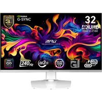 MSI MPG 321URXWDE QD-OLED 32 Zoll 4K (UHD) QD-OLED Gaming Monitor 240Hz 16:9 DP/HDMI/USB-C PD90W